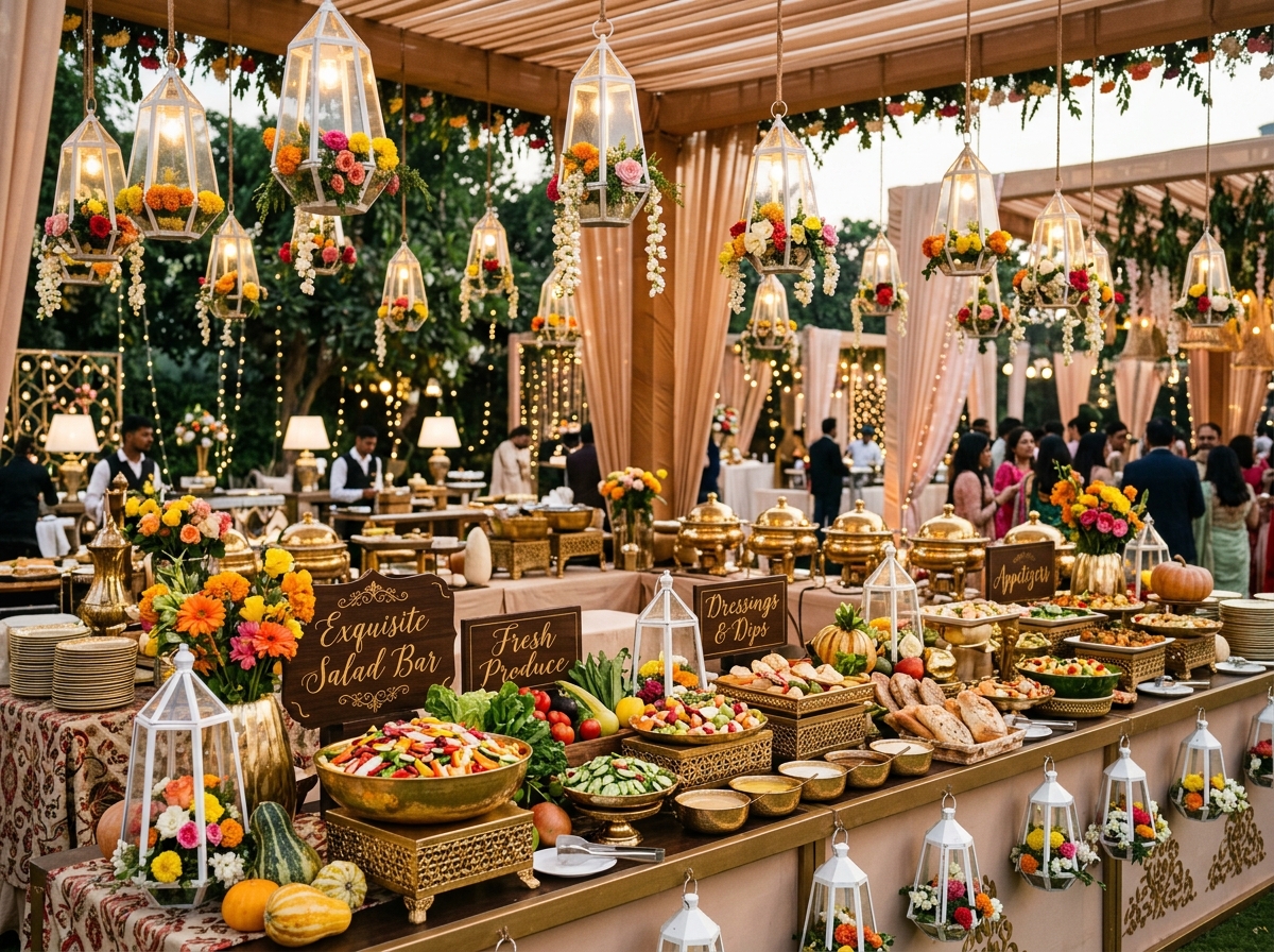 Hariom Caterers Royal Catering Setup